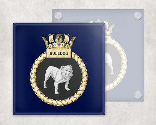HMS Bulldog - Glass Coaster