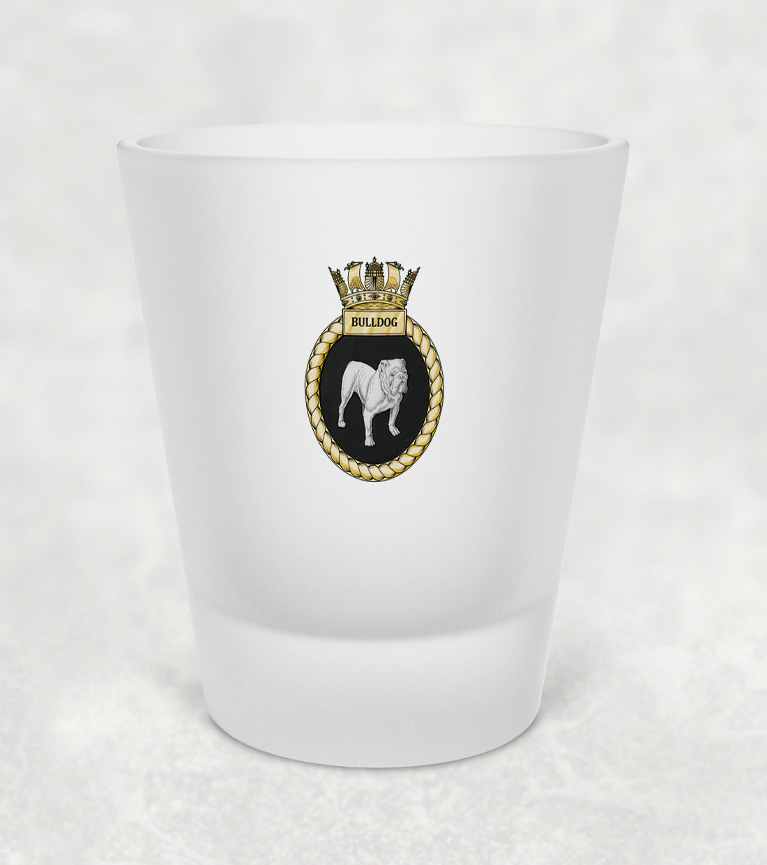 HMS Bulldog - Shot Glass