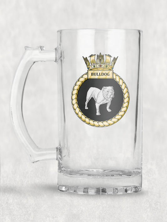 HMS Bulldog - Tankard/Beer Mug/Stein