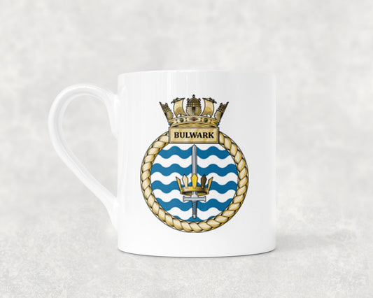 HMS Bulwark - Bone China Mug