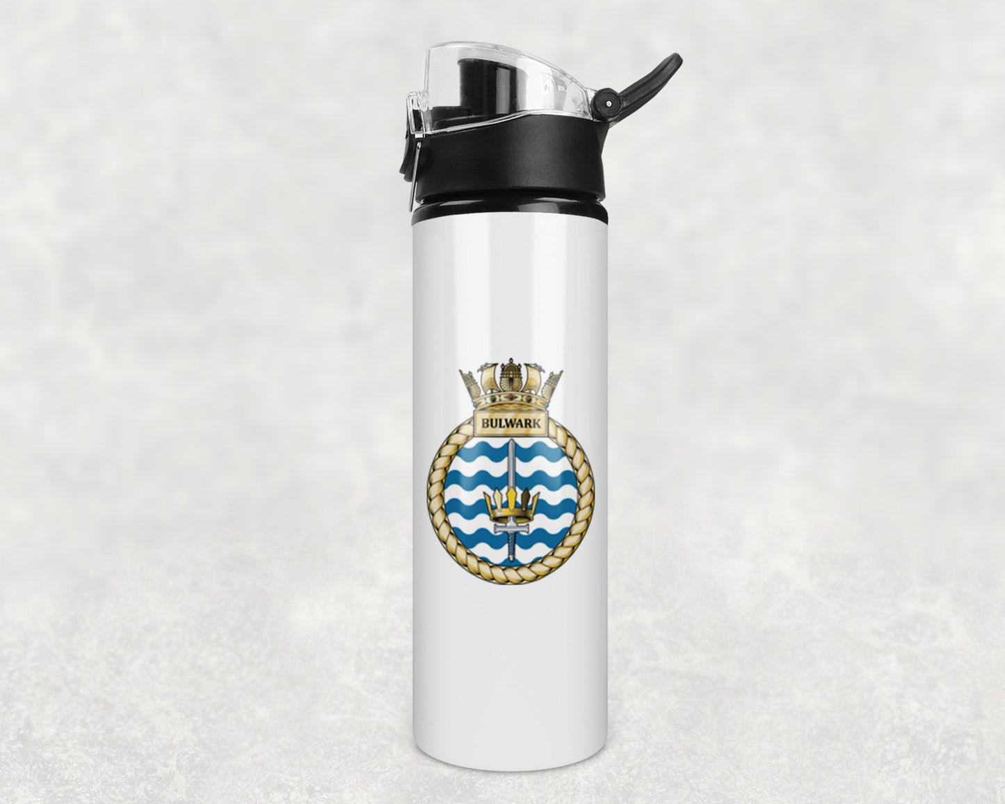 HMS Bulwark - Flip Top Water Bottle