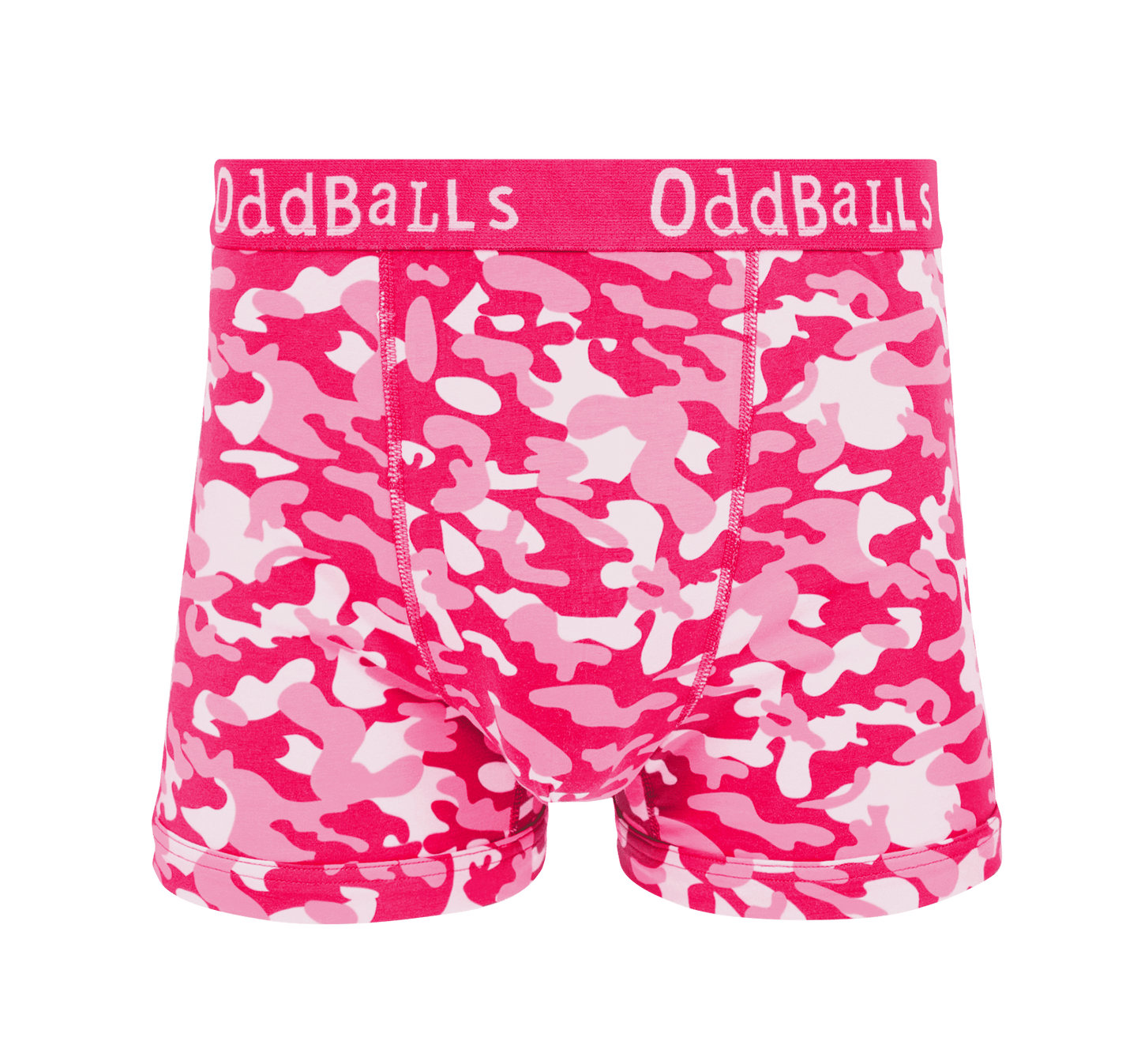 OddBalls - Pink Commando - Mens Cotton Boxer Shorts