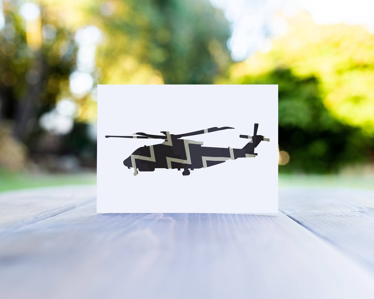 Gillian Jones Designs - Merlin Mk2 FAA Greeting Card