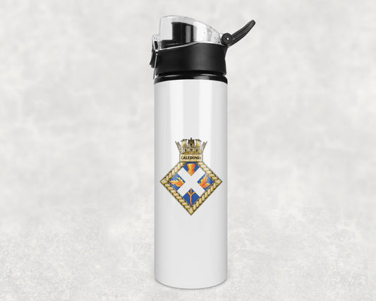 HMS Caledonia - Flip Top Water Bottle