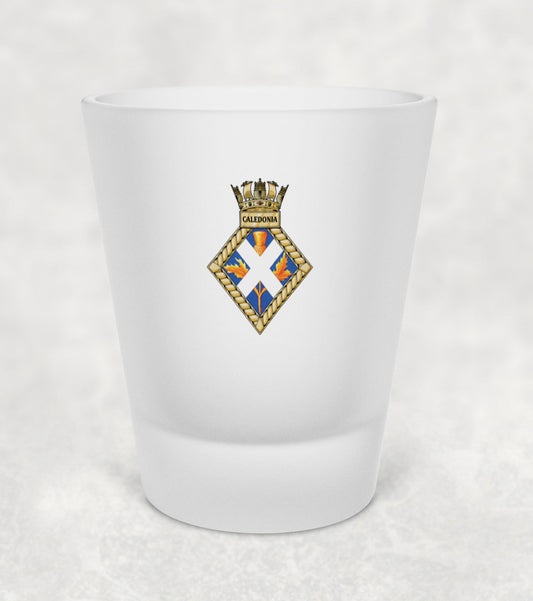 HMS Caledonia - Shot Glass