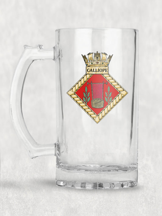HMS Calliope - Tankard/Beer Mug/Stein