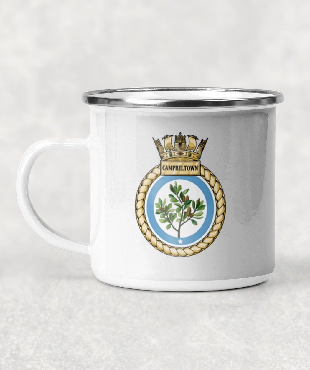 HMS Campbeltown - Enamel Mug