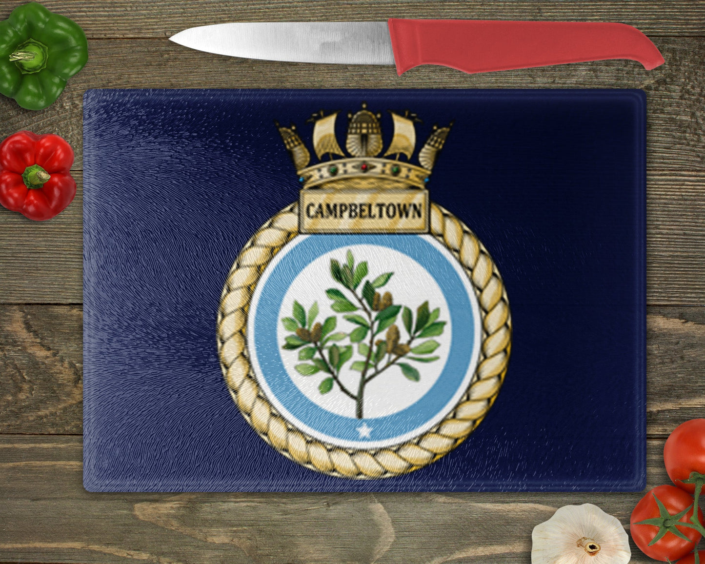 HMS Campbeltown - Cutting Board