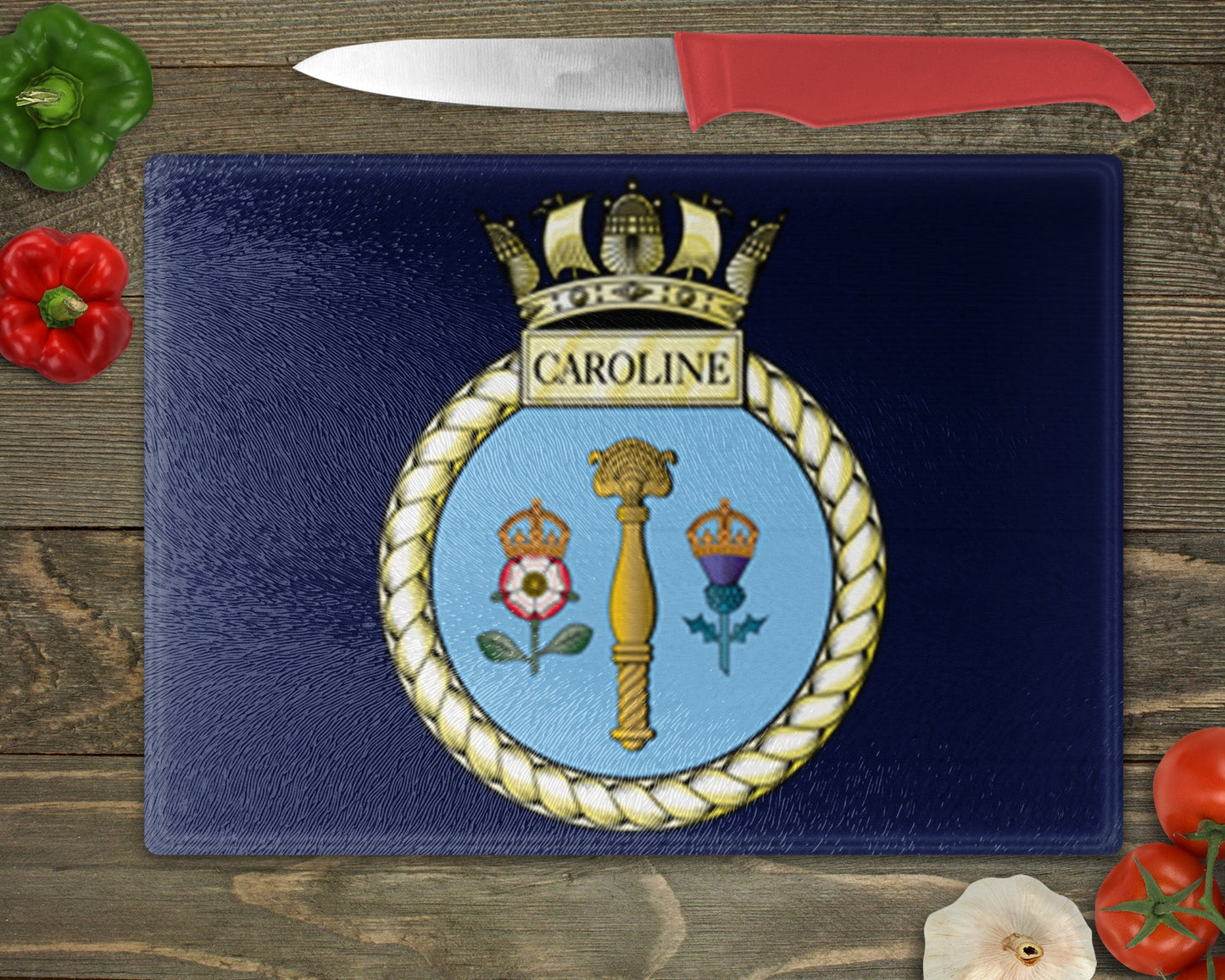 HMS Caroline - Cutting Board