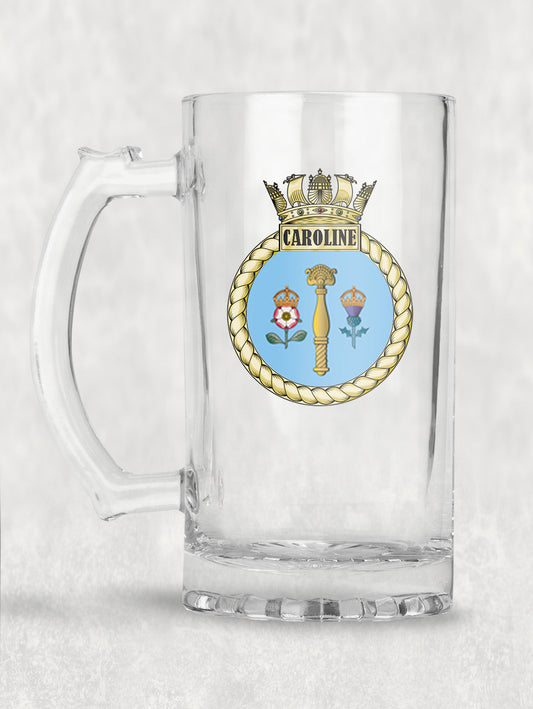 HMS Caroline - Tankard/Beer Mug/Stein