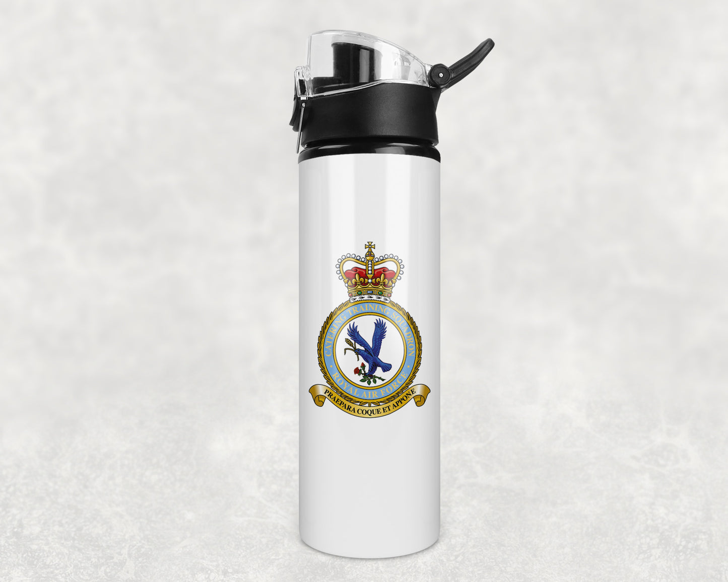 Catering Training Squadron RAF - Flip Top Water Bottle
