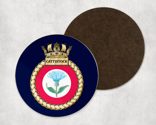 HMS Cattistock - Round Coaster Set