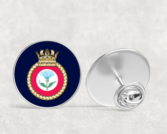 HMS Cattistock - Lapel Pin