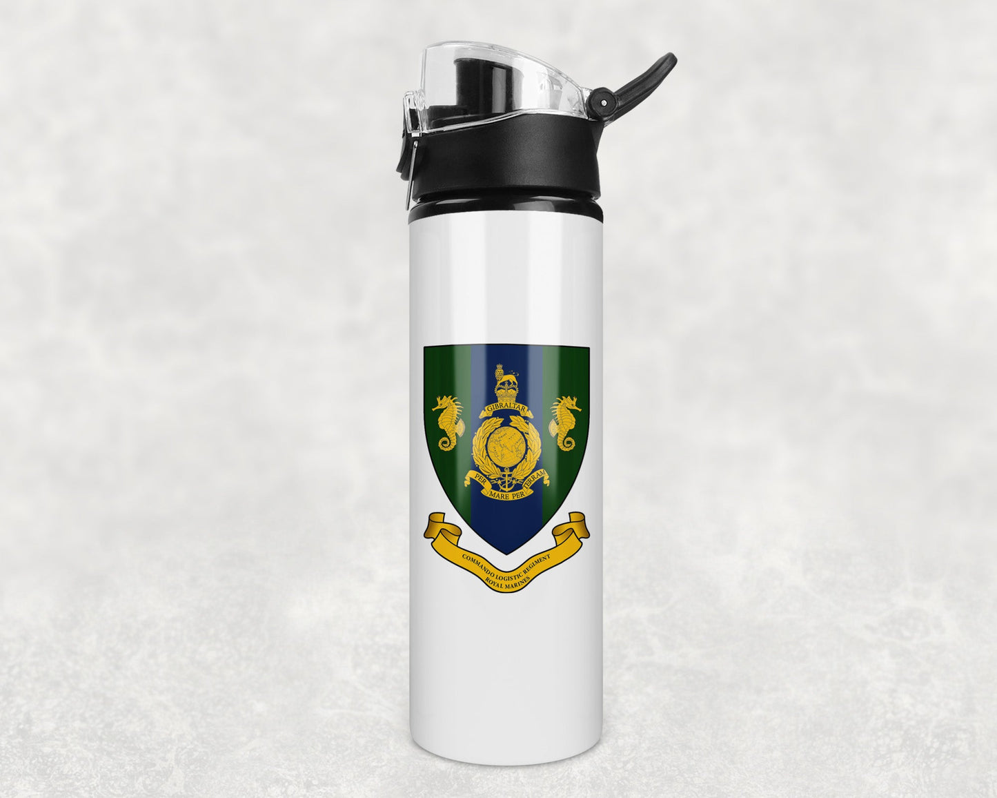 Commando Logistics Regiment - Flip Top Water Bottle