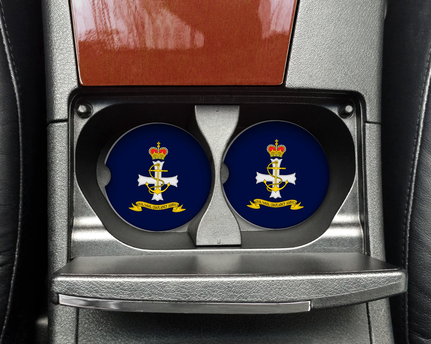 Royal Naval Chaplaincy Service - Car Coasters - Car Coasters