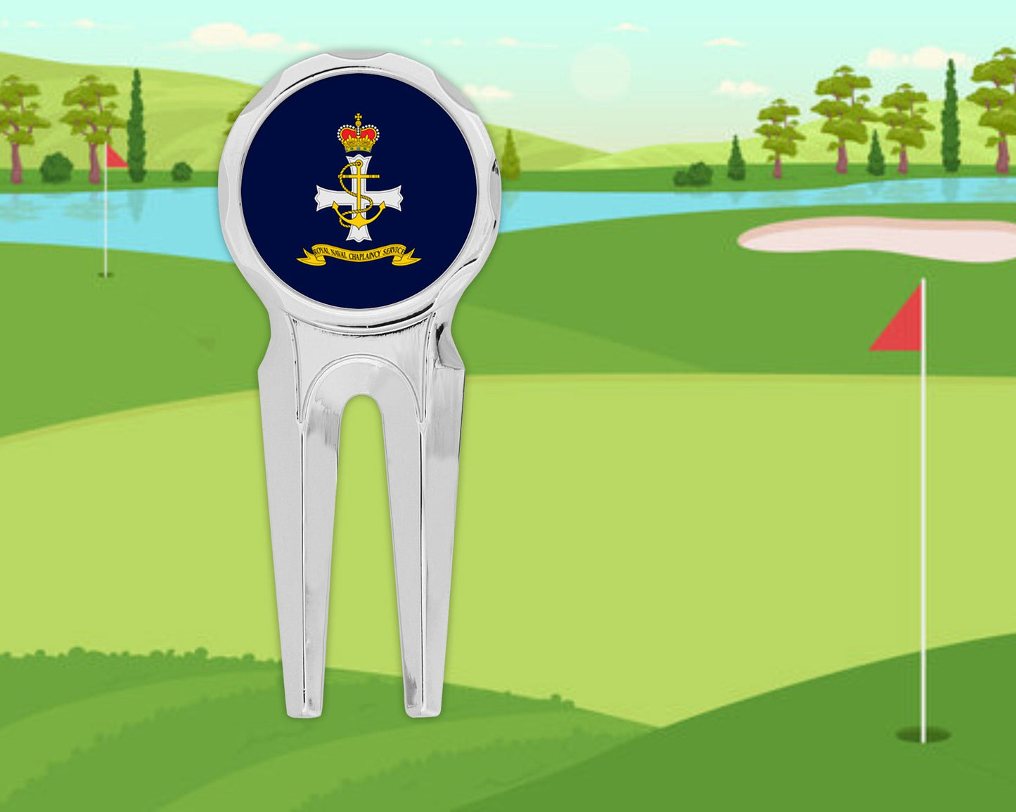 Royal Naval Chaplaincy Service - Golf Divot Repair Tool