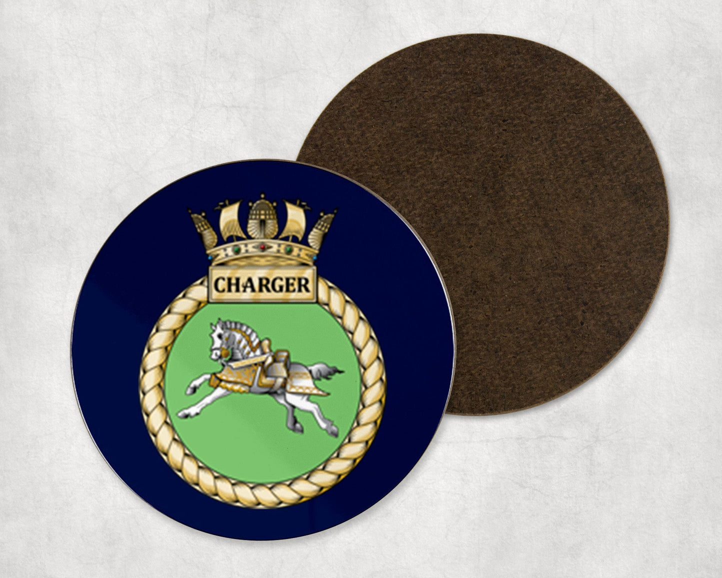 HMS Charger - Round Coaster Set