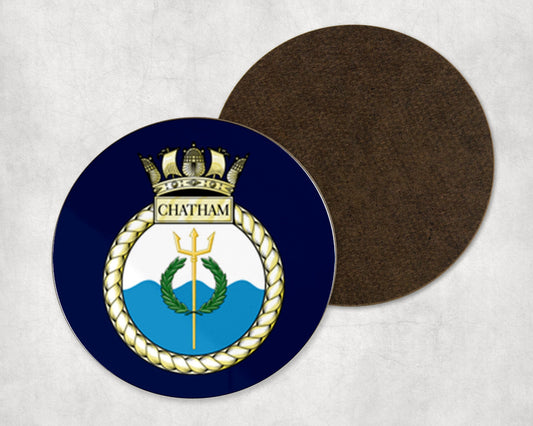 HMS Chatham - Round Coaster Set