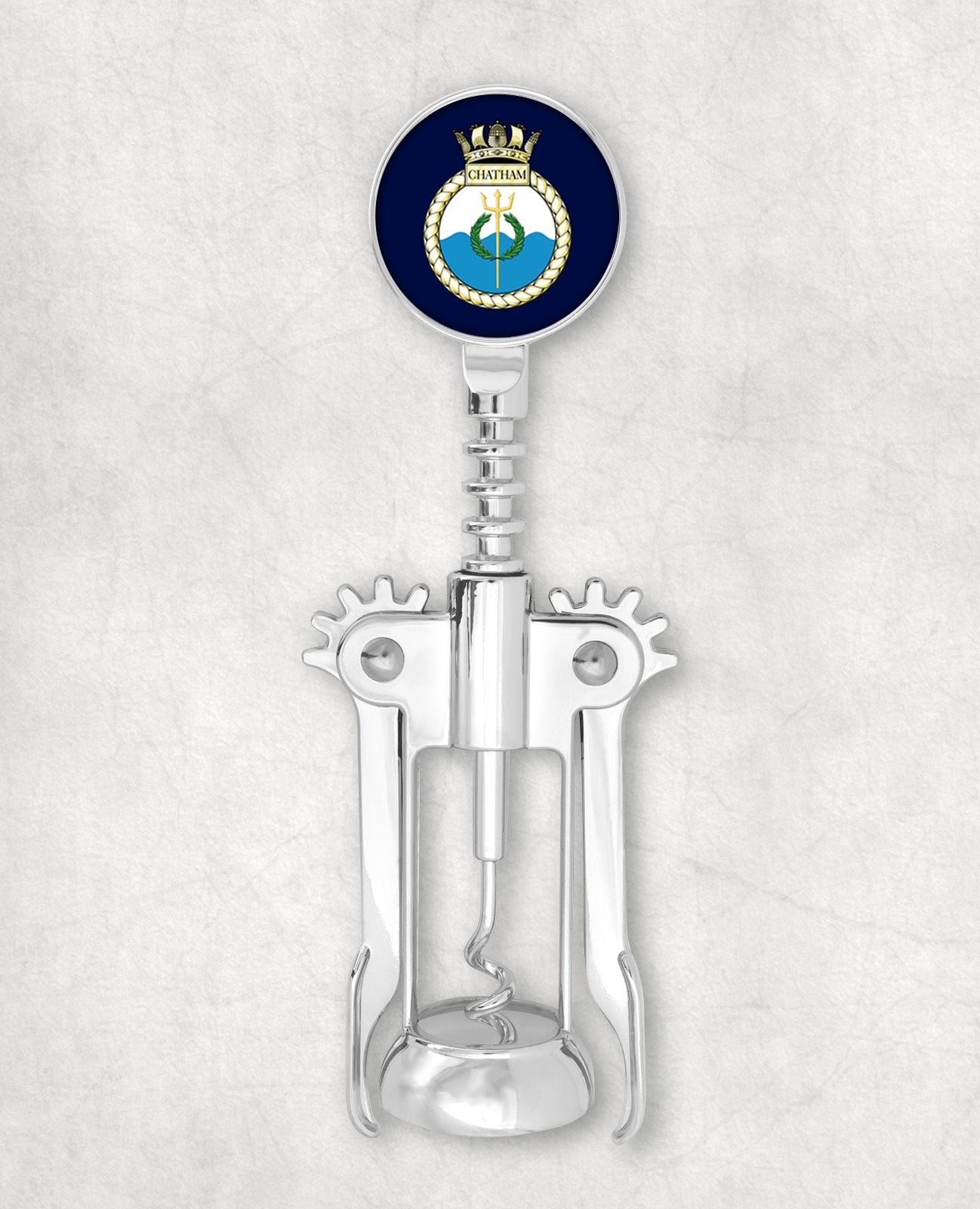 HMS Chatham - Corkscrew