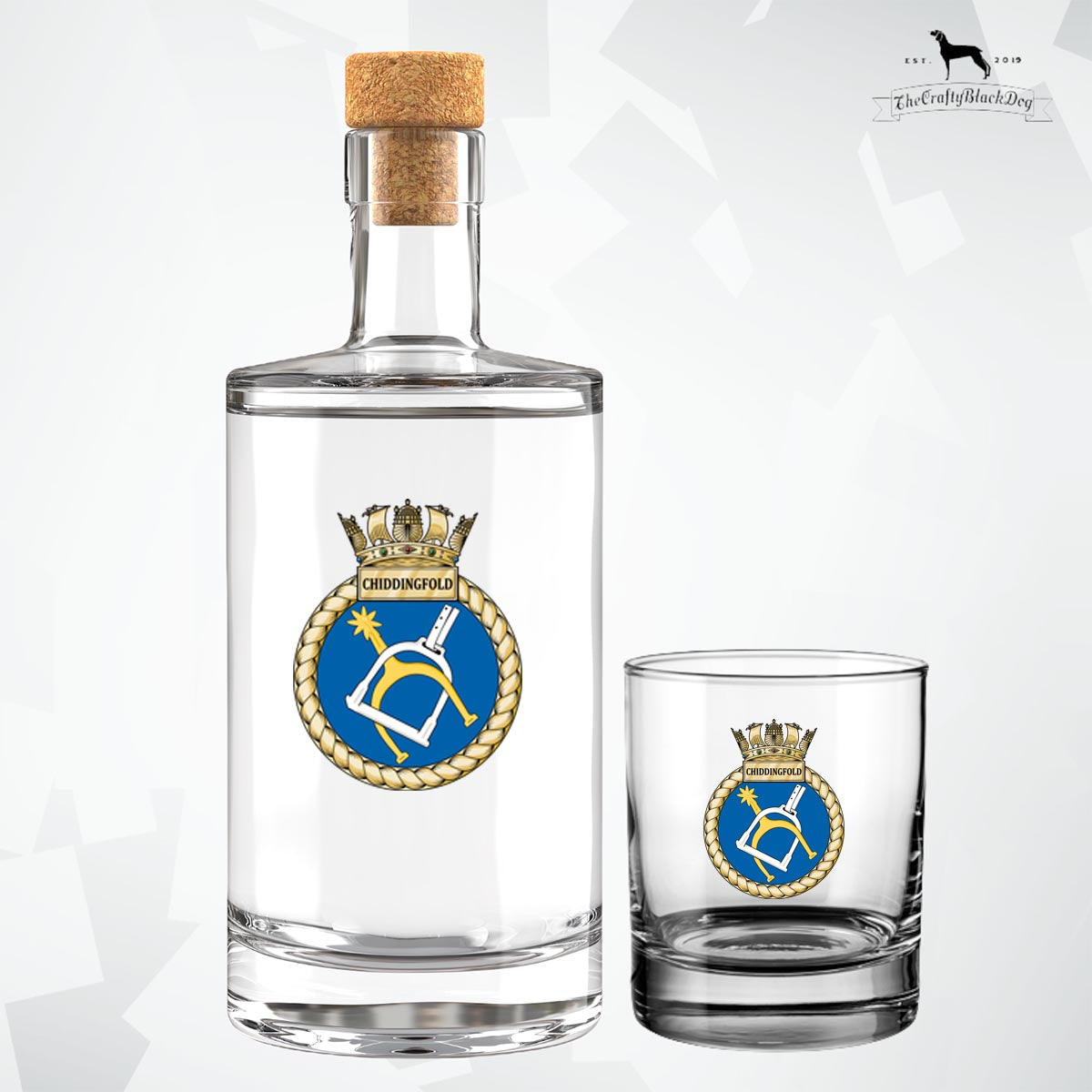 HMS Chiddingfold - Fill Your Own Spirit Bottle