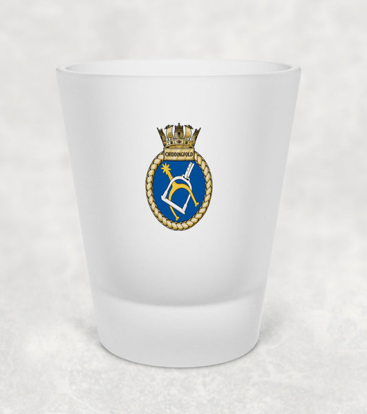 HMS Chiddingfold - Shot Glass