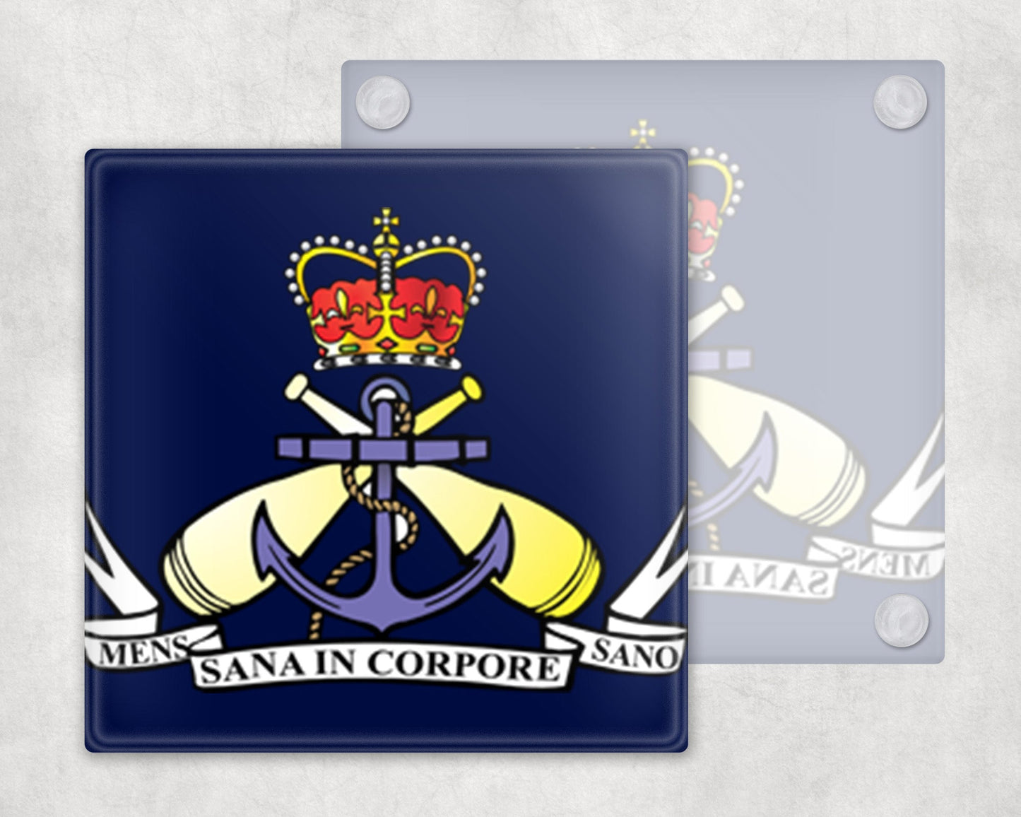 Royal Navy PTI (Club Swinger) - Glass Coaster