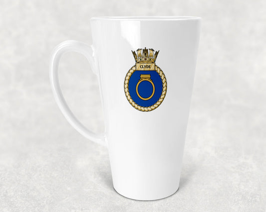 HMS Clyde - Latte Mug 17oz