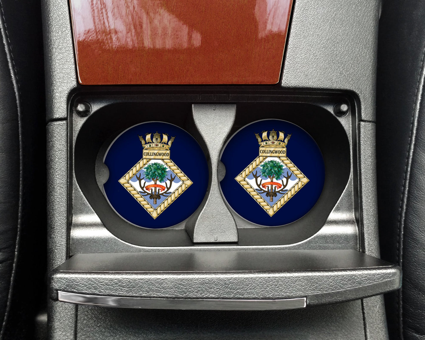 HMS Collingwood - Car Coasters