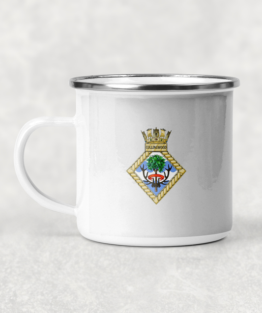 HMS Collingwood - Enamel Mug