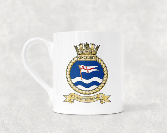 Commander Devonport Flotilla - Comdevflot - Bone China Mug