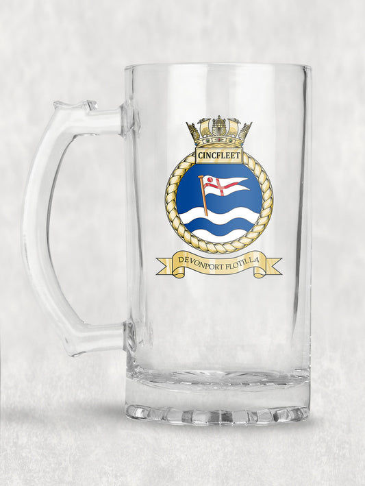 Commander Devonport Flotilla - Comdevflot - Tankard/Beer Mug/Stein