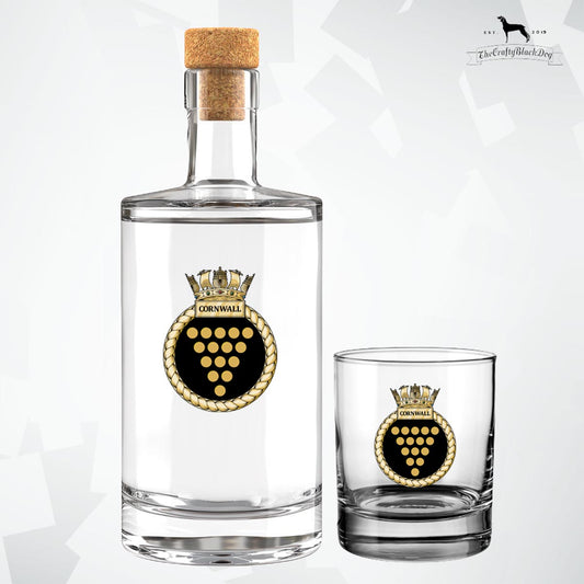 HMS Cornwall - Fill Your Own Spirit Bottle