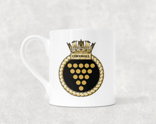HMS Cornwall - Bone China Mug
