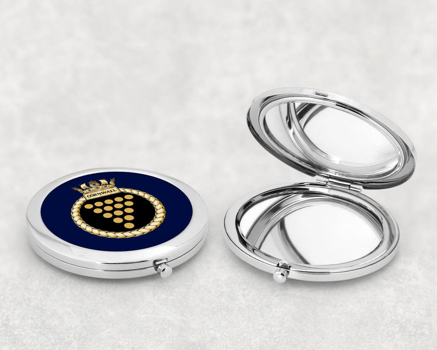HMS Cornwall - Compact Mirror