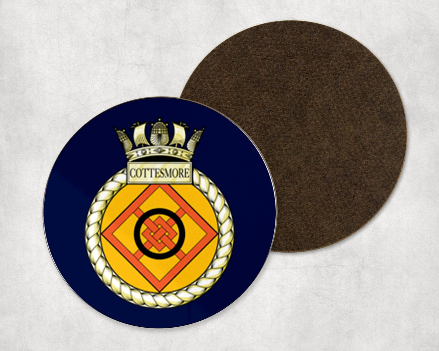 HMS Cottesmore - Round Coaster Set