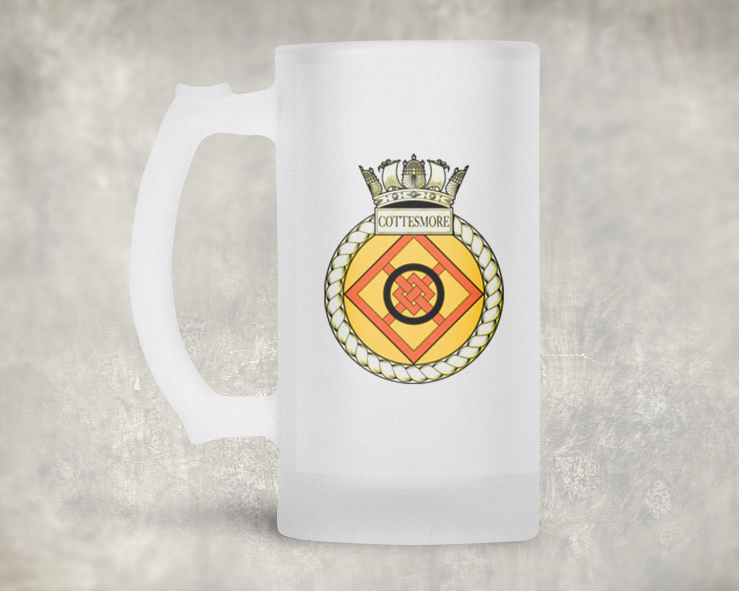 HMS Cottesmore - Frosted Stein/Tankard/Beer Mug - Frosted Stein/Tankard/Beer Mug