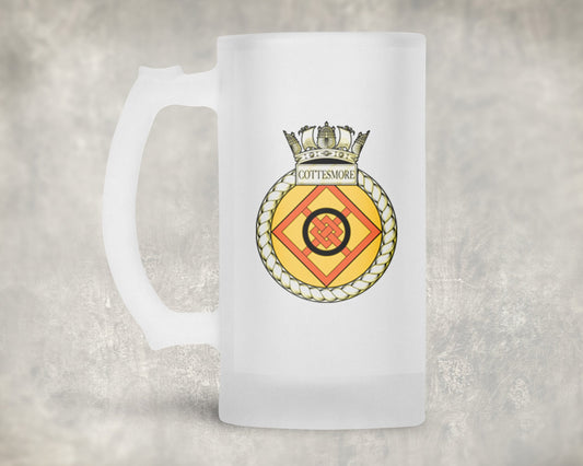 HMS Cottesmore - Frosted Stein/Tankard/Beer Mug - Frosted Stein/Tankard/Beer Mug