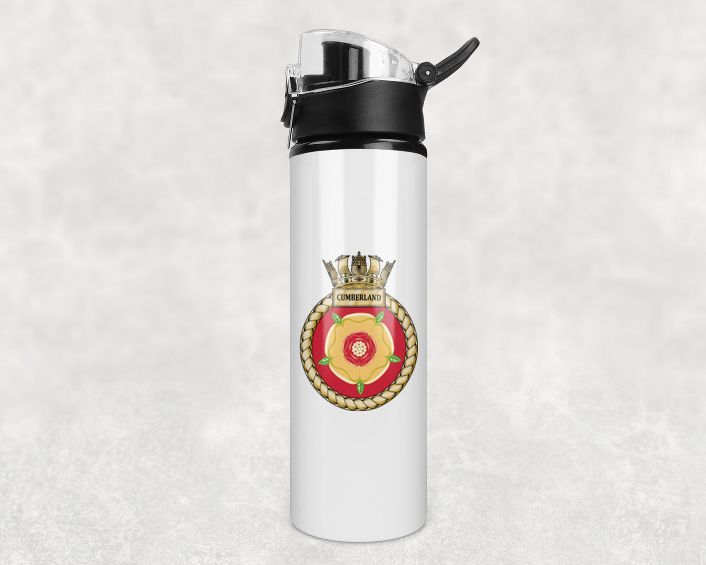 HMS Cumberland - Flip Top Water Bottle