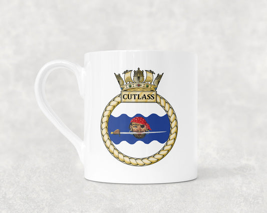 HMS Cutlass - Bone China Mug