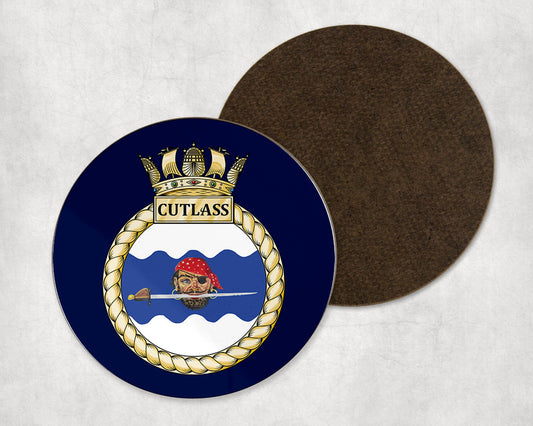 HMS Cutlass - Round Coaster Set