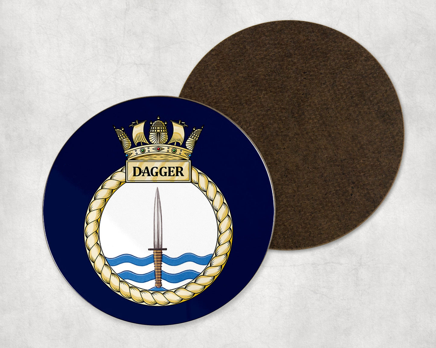 HMS Dagger - Round Coaster Set