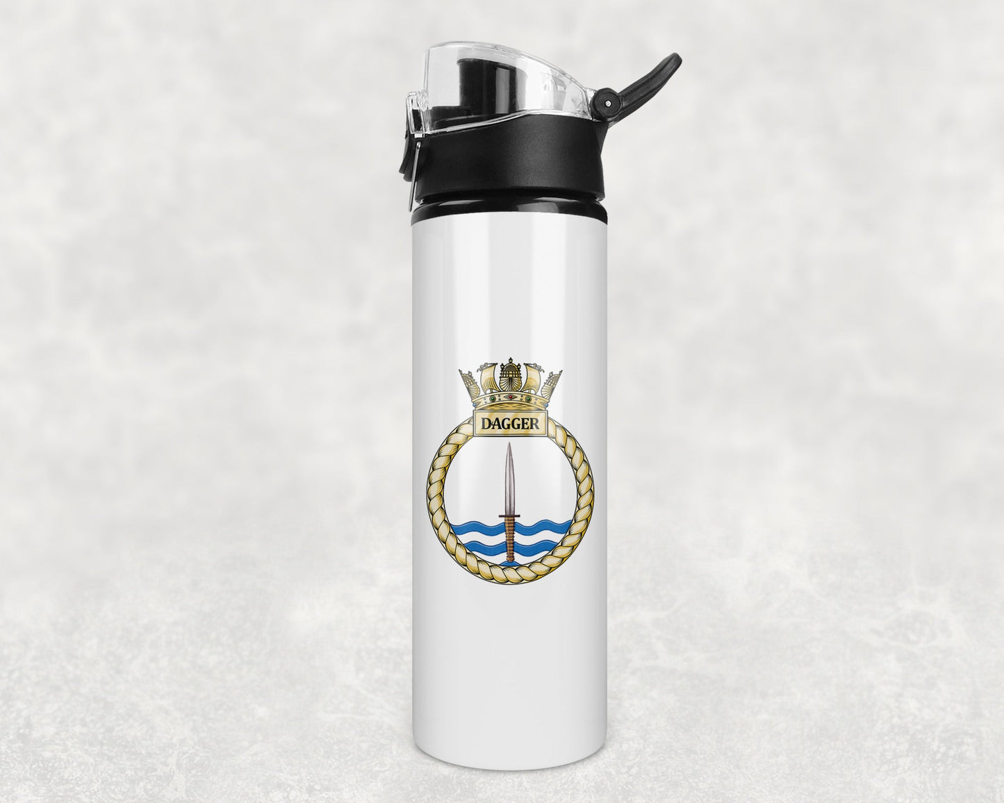 HMS Dagger - Flip Top Water Bottle