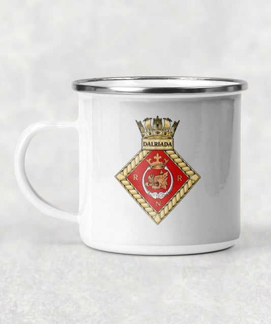 HMS Dalriada - Enamel Mug