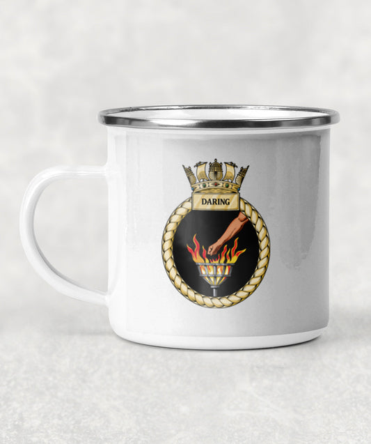 HMS Daring - Enamel Mug
