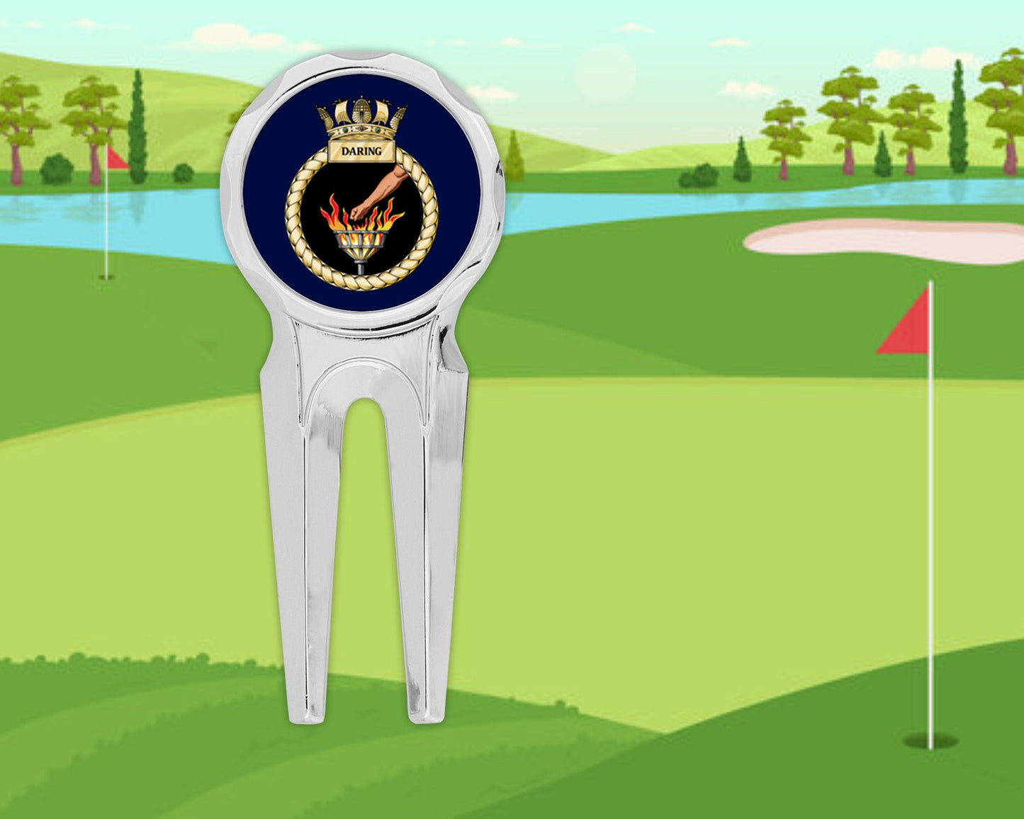 HMS Daring - Golf Divot Repair Tool