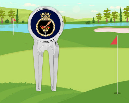 HMS Daring - Golf Divot Repair Tool