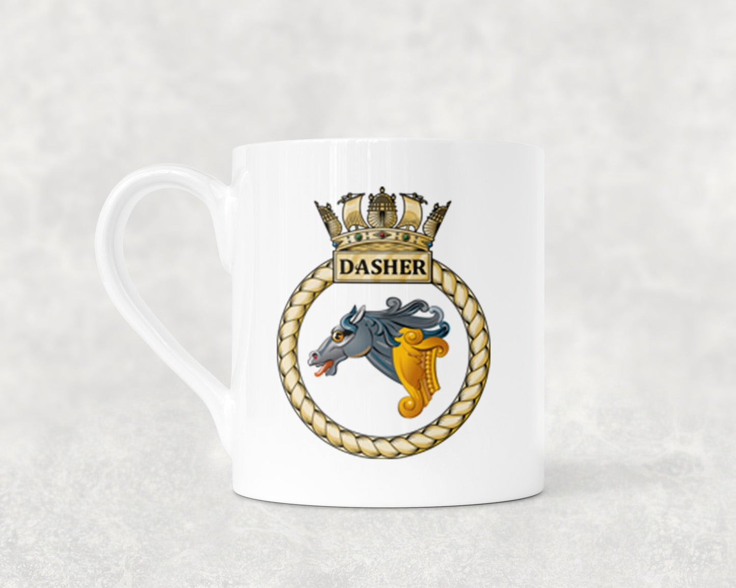 HMS Dasher - Bone China Mug