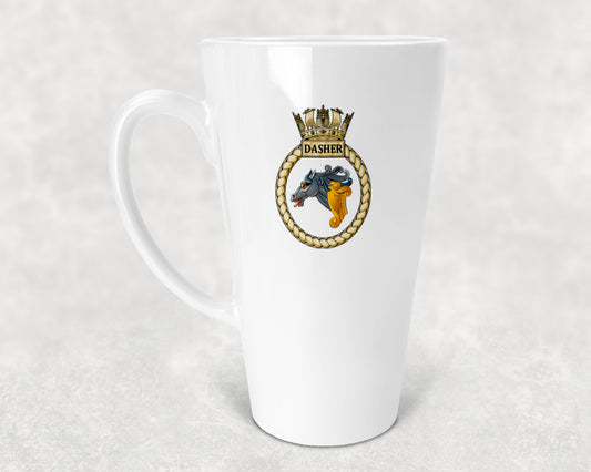 HMS Dasher - Latte Mug 17oz
