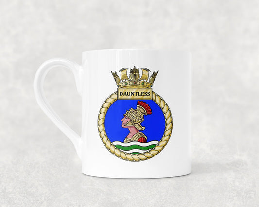 HMS Dauntless - Bone China Mug