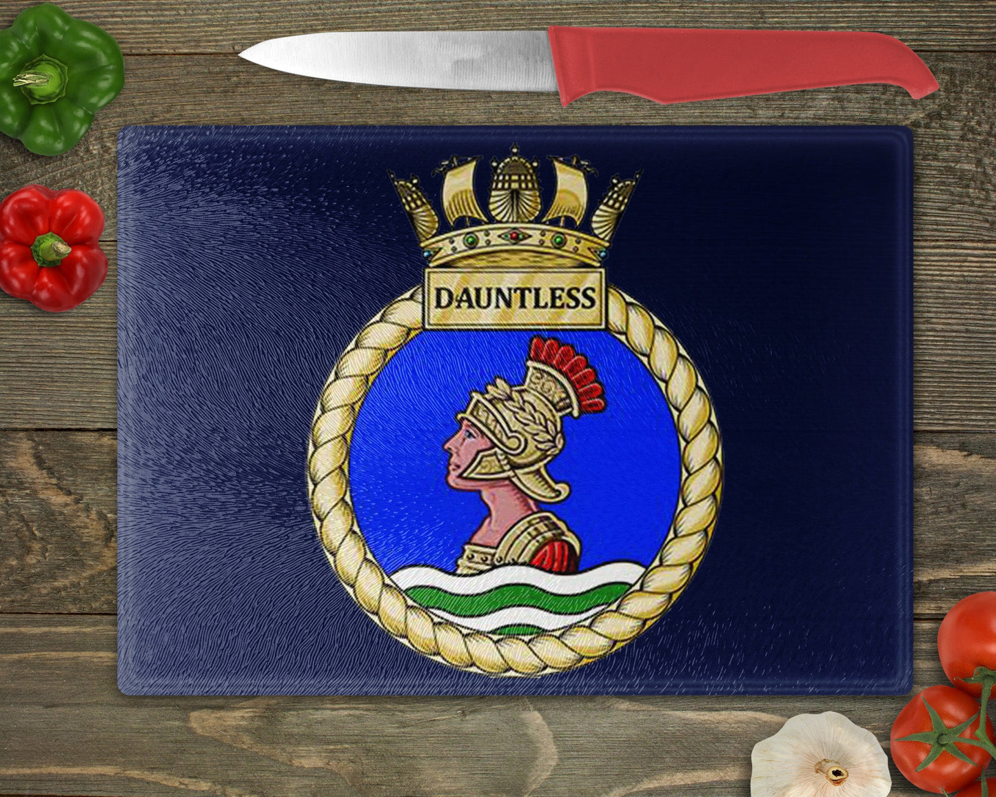 HMS Dauntless - Cutting Board